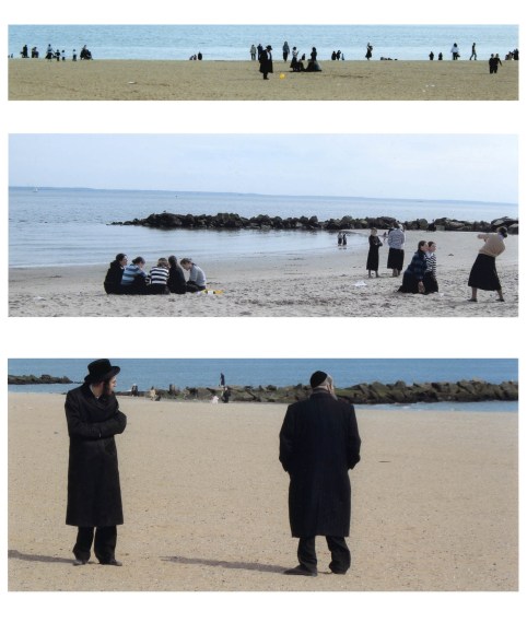 Philip Koplin, Jews on the Beach,