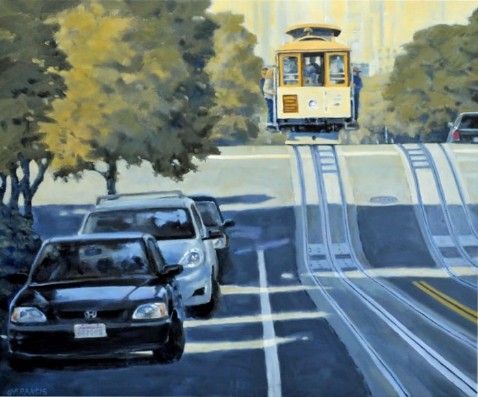 Jon Francis, Up Hyde Street, 2017