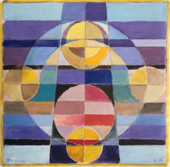 WERNER DREWES (1899-1985), Planetary Orbit (Study), 1984