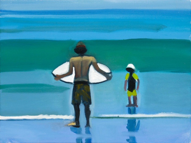 HANK PITCHER , Hart and Skimboarder, 2000