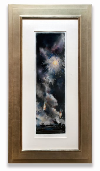 JOSEPH GOLDYNE , G.G. Bridge & Night Sky, 1987