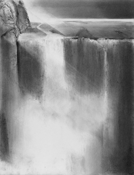 JOSEPH GOLDYNE, Waterfall Drawing 21, 2021