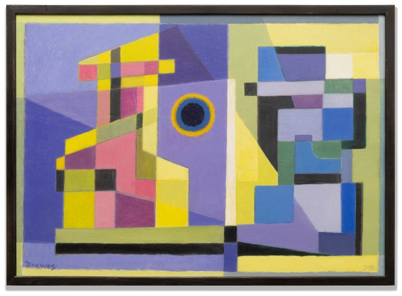 WERNER DREWES 1899-1985, Yang and Yin, 1970