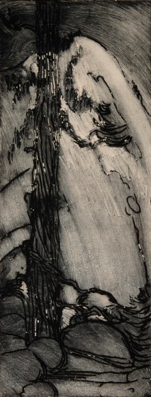 NELL BROOKER MAYHEW (1876-1940), Untitled, Tree by Night