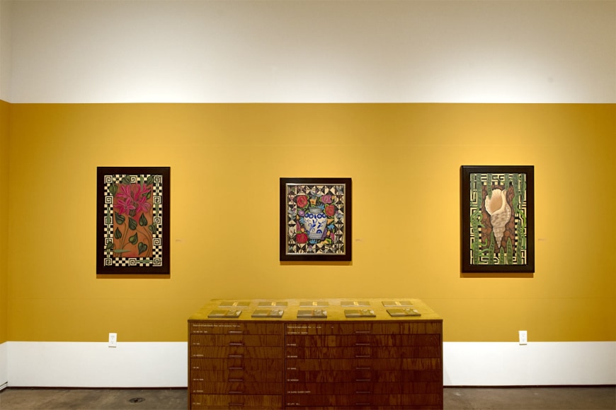 Installation photograph of ANGELA PERKO: The Place of Hidden Things, 2022