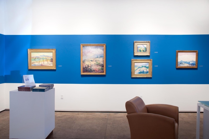 Installation photograph of LEON DABO: En France Encore, 2022