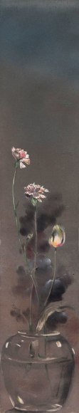 JOSEPH GOLDYNE, Two Carnations, One Tulip, 1990