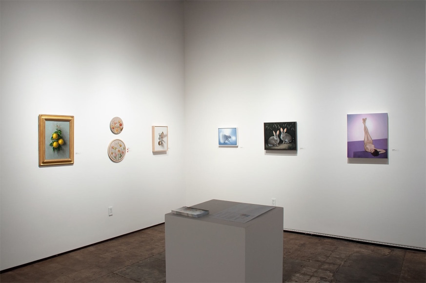 Installation photograph of REAL WOMEN: Realist Art by American Women, Sarah Lamb, Jordan Marshall, Leslie Lewis Sigler, Susan McDonnell, Laura Krifka