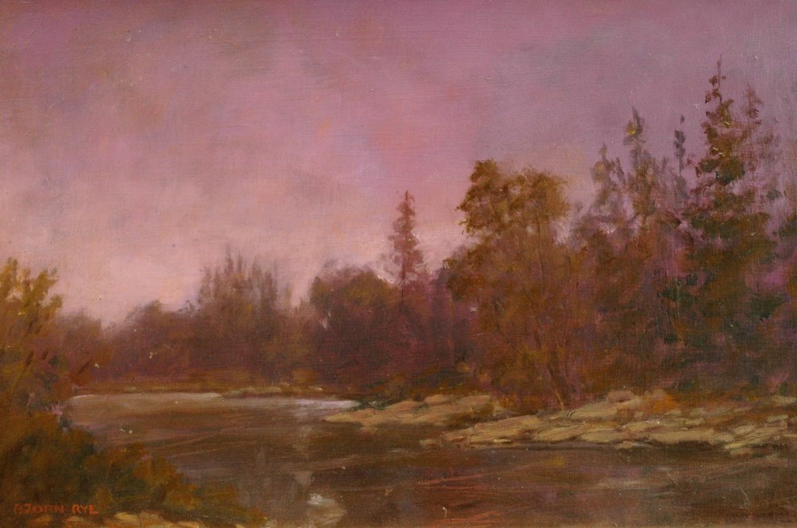 BJORN RYE (1942-1998), Morning Fog