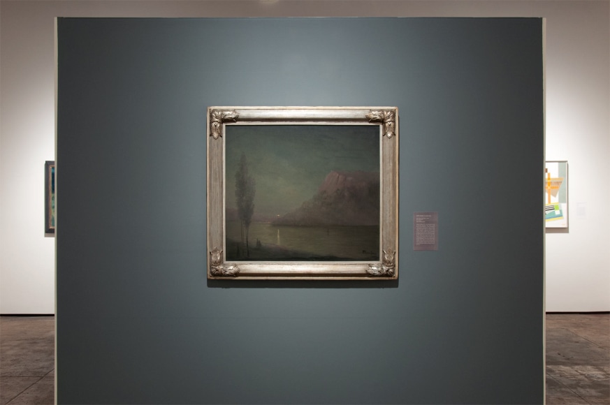 Installation photograph of THE ANCHORS: Masterworks from the Estates at Sullivan Goss, Leon Dabo