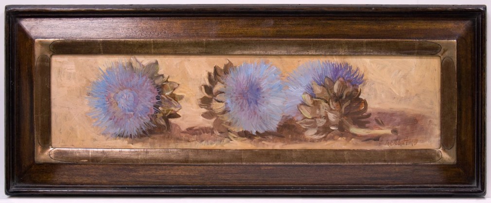 MEREDITH BROOKS ABBOTT, Artichoke Flowers, 2019