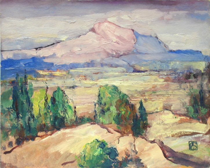 Leon Dabo, Aix en Provence St. Victoire, 1948.3 (circa)