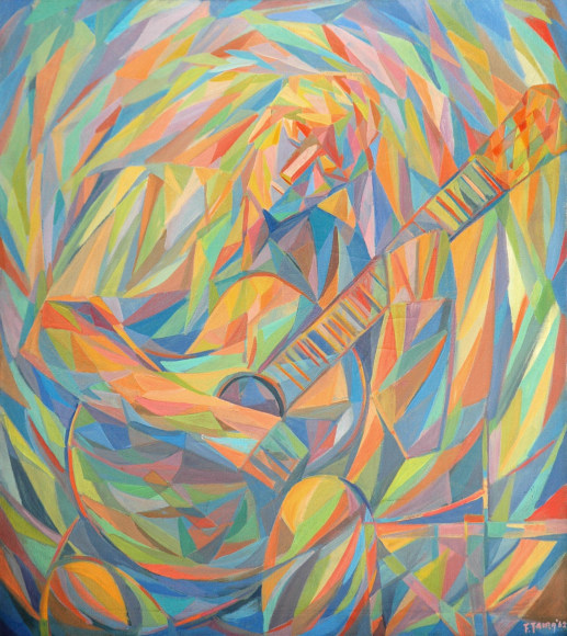 Frank Taira, Guitar Player, 1962