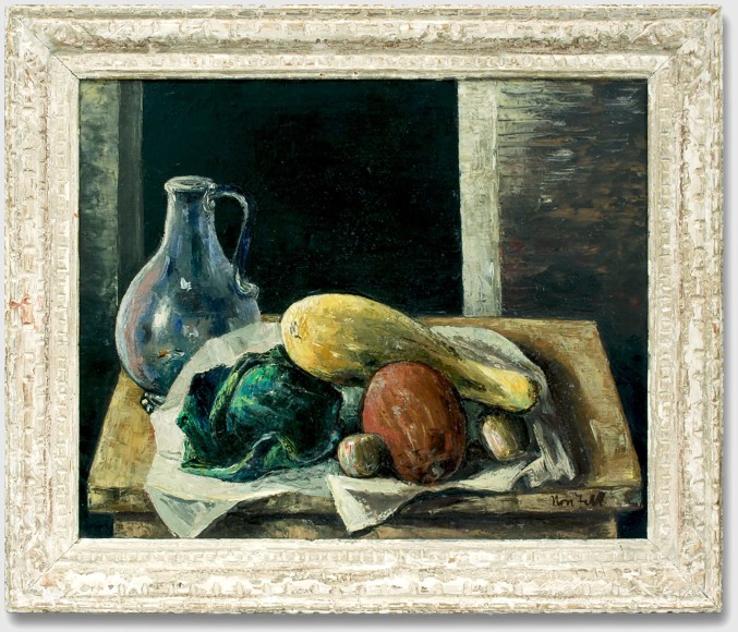 B.J.O. NORDFELDT (1878-1955), Still Life with Squash, 1940