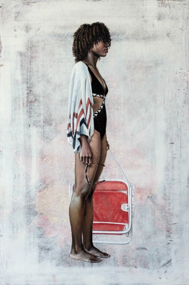 John Nava, Beach Figure - C, 2017