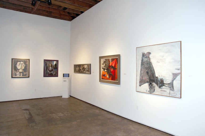 LA NOIR installation photograph, Rico Lebrun, Howard Warshaw, Howard Warshaw, Bentley Schaad, Edward Kienholz