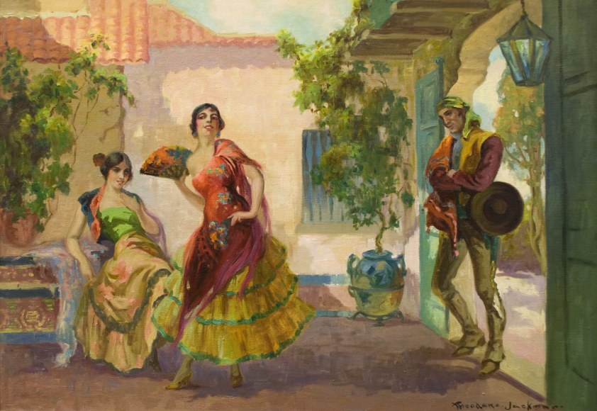 Theodore Jackman, Fan Dance, c. 1920s