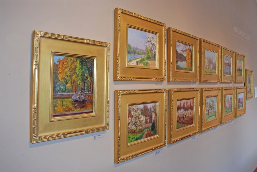 AN EVEN DOZEN installation, Lucien Biva