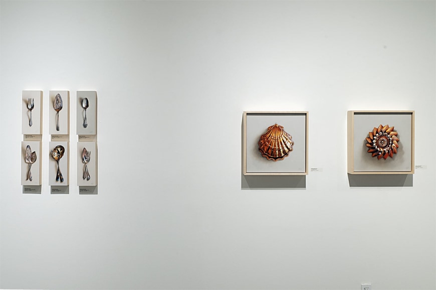 Installation photograph of LESLIE LEWIS SIGLER: Potluck, 2022