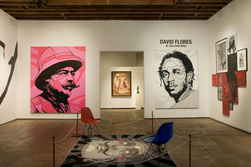 David Flores at Sullivan Goss, 2017