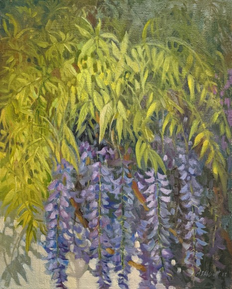 MEREDITH BROOKS ABBOTT , Wisteria, 2017