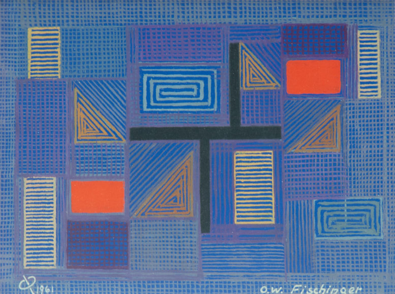 OSKAR FISCHINGER (1900-1967), Abstraction 556, 1961