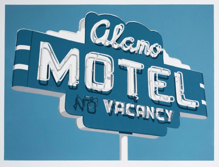 DAVE LEFNER, The Alamo Motel (Los Alamos), 2020