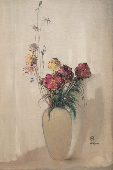 LEON DABO (1864-1960) , Vase Blanc, 1937