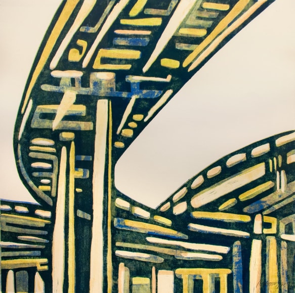 Nicole Strasburg , Overpass Series No. 5, 2001