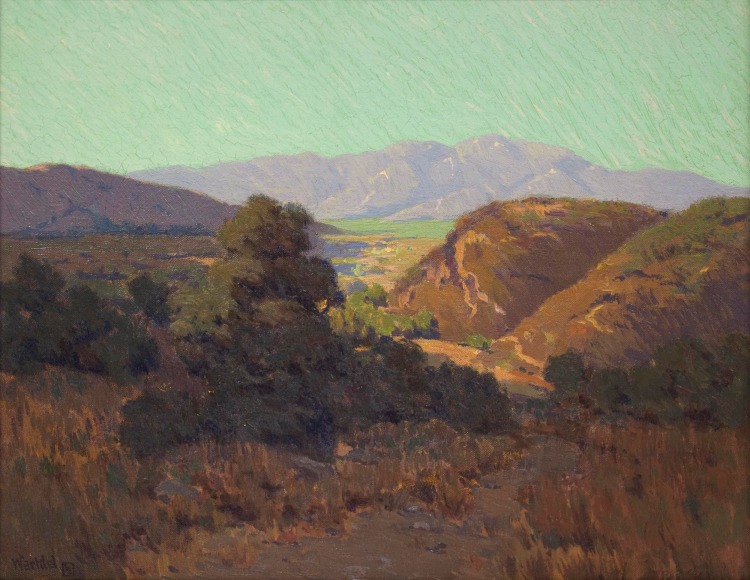 ELMER WACHTEL (1864-1929), The San Fernando Valley, 1909