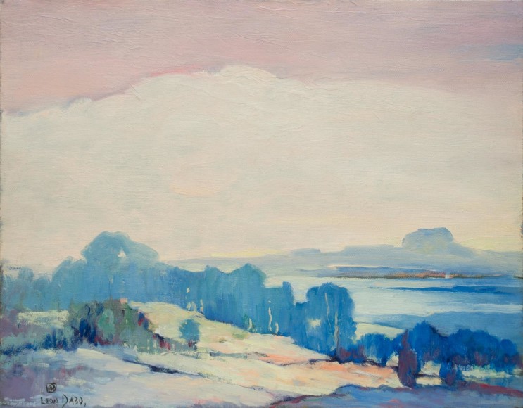 LEON DABO (1864-1960) , Pylon de Roi, Near Marseilles , ND (c 1951)