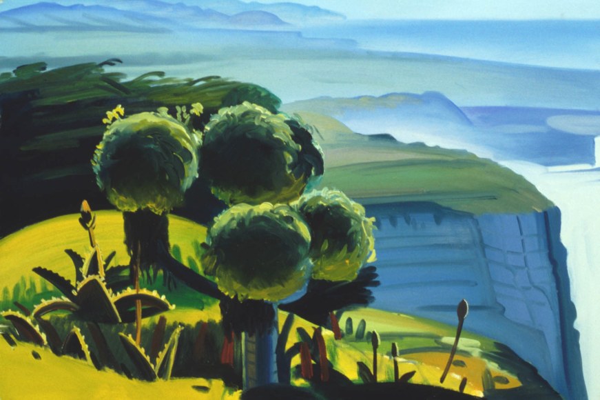 Hank Pitcher, Coreopsis at Point Conception, 2003