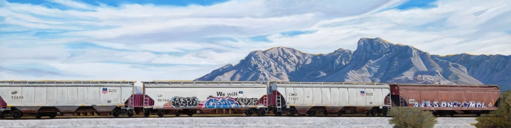 MARY-AUSTIN KLEIN , Picacho Train, 2024
