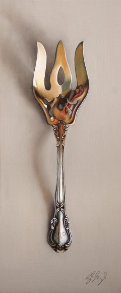 LESLIE LEWIS SIGLER , Silver Fork #73, The Husband, 2022