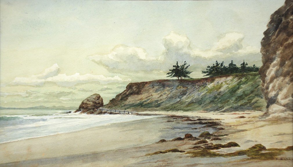 JOHN SYKES (1859-1934), Clouds over Castle Rock, c. 1900