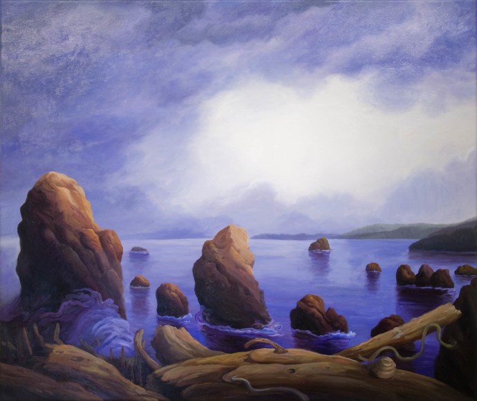 Phoebe Brunner, Blue Logic, 2017