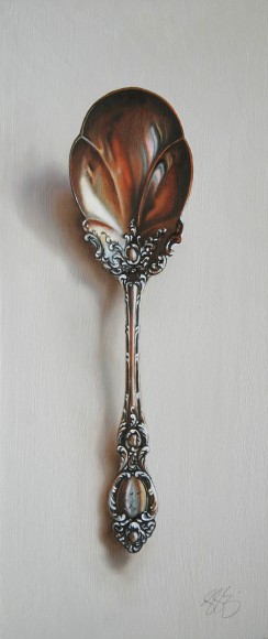 LESLIE LEWIS SIGLER , Silver Spoon #277, The Vacationer, 2025