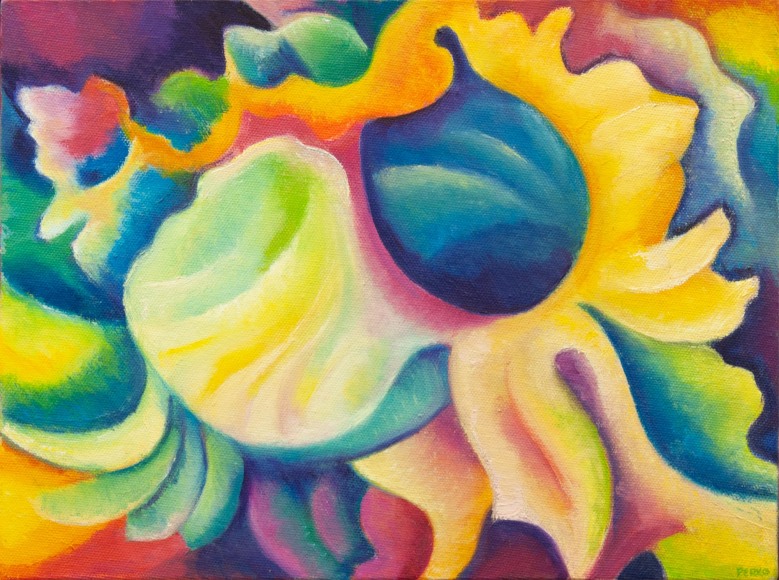 ANGELA PERKO, Chromatic Seashell, 2019