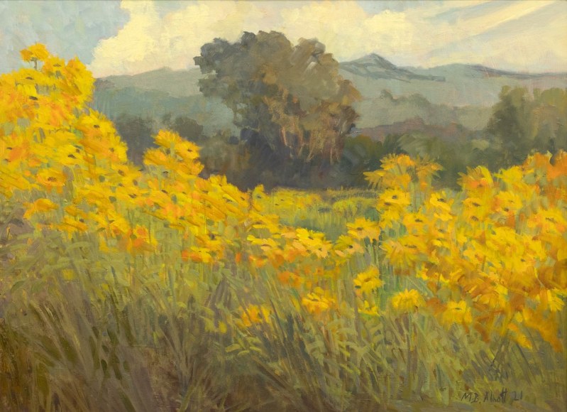 MEREDITH BROOKS ABBOTT , Field of Sunflowers, 2021