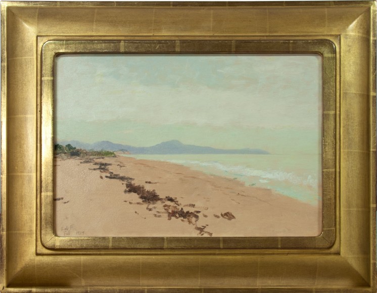 LOCKWOOD DE FOREST (1850-1932), Santa Barbara Rincon Peak &amp; Point, Feb, 1919