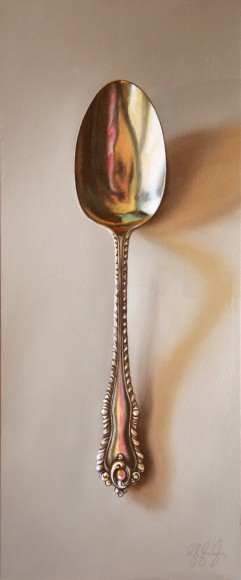 LESLIE LEWIS SIGLER, Silver Spoon #164, The Lead, 2020