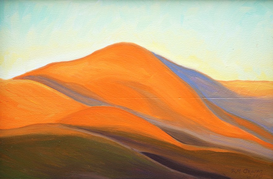 ROBIN GOWEN , A Hill at Evening, 2015