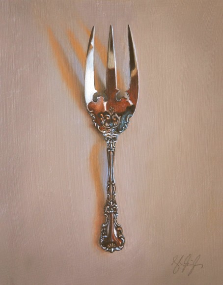 LESLIE LEWIS SIGLER, Silver Fork #59, The Judger, 2020