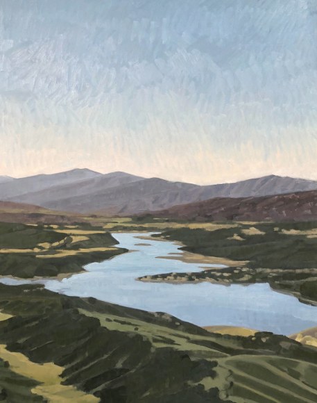 NICOLE STRASBURG , Cachuma Aerial, 2018