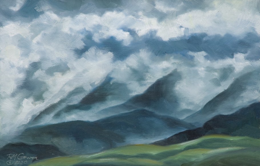 ROBIN GOWEN , Clouds Break, 2020