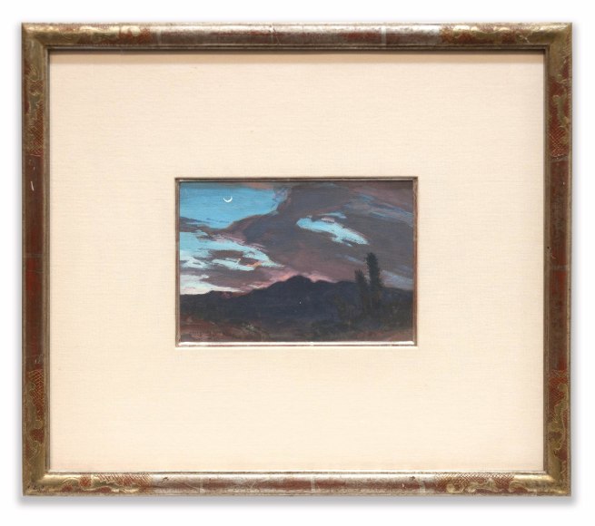 CARL OSCAR BORG (1879-1947), Moonlit Desert ,