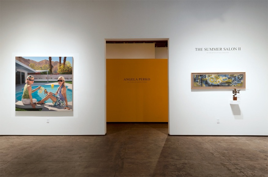 Installation photograph of The Summer Salon II, 2022 with DJ HALL, GORDON ONSLOW FORD, and SIDNEY GORDIN