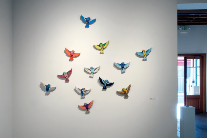 INGA GUZYTE: Young Sparrows, 2021