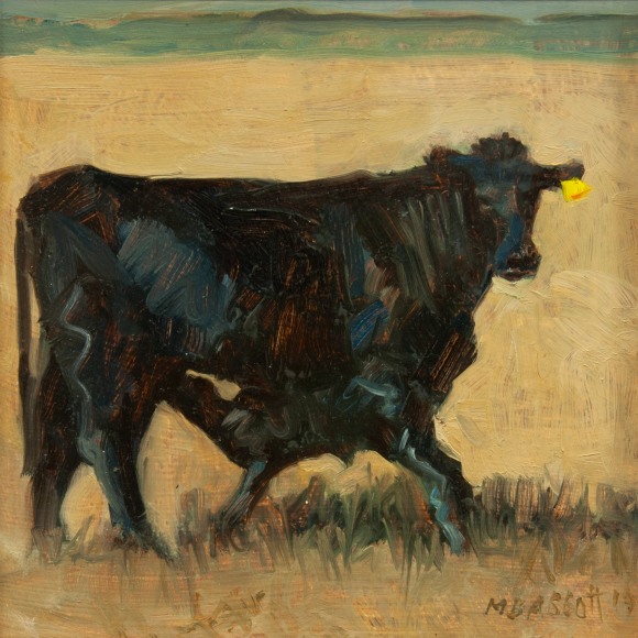 MEREDITH BROOKS ABBOTT, Cow and Calf, 2019