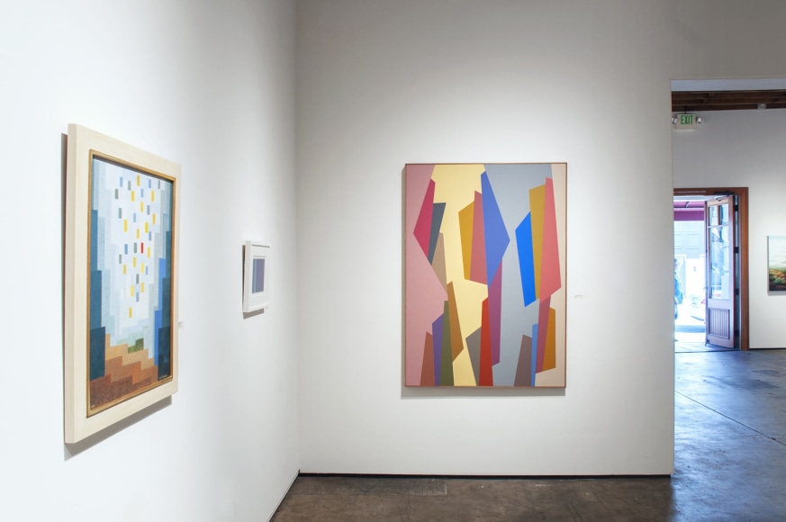 FORMALIZE: Strategies for Abstraction, 2022 with Oskar Fischinger, Jules Engel, and Karl Benjamin